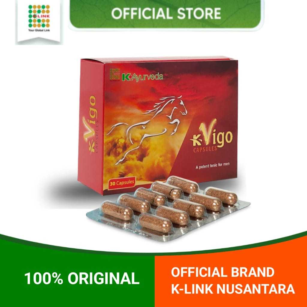 Ayu vigo.K-LINK Ayu Vigo.Kemasan Baru.Stamina Pria,Menambha gairah,ejakulasi dini.isi 30 dan 60 kaps