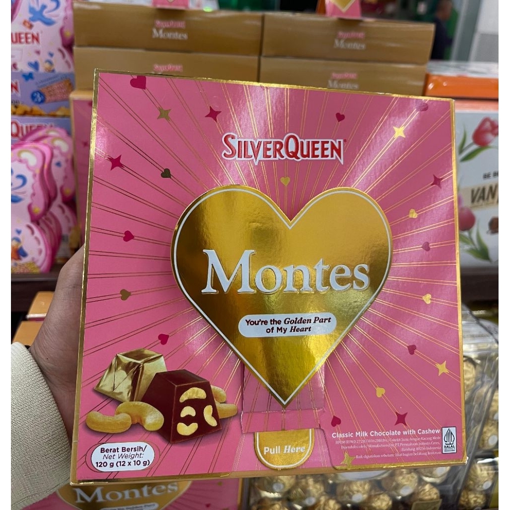 Silverqueen Montes Love | Silverqueen Chocolate Valentine