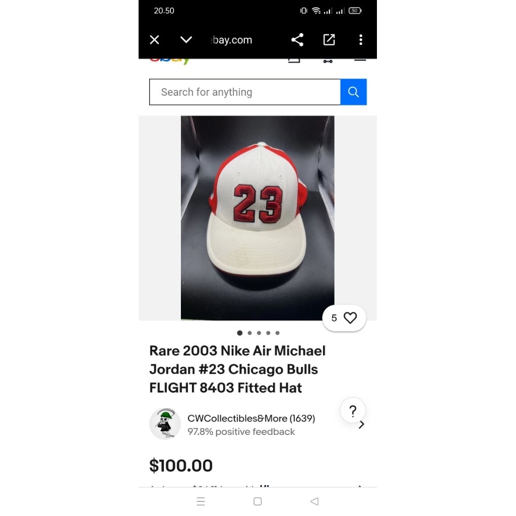 Jordan Vintage caps x Nike Caps