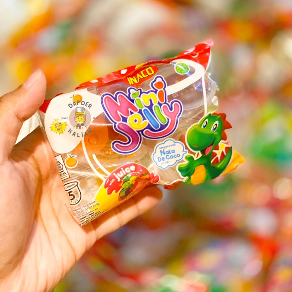 Inaco Mini Jelly isi 5 - Agar Agar Inaco - Inaco Jelly [Ecer]