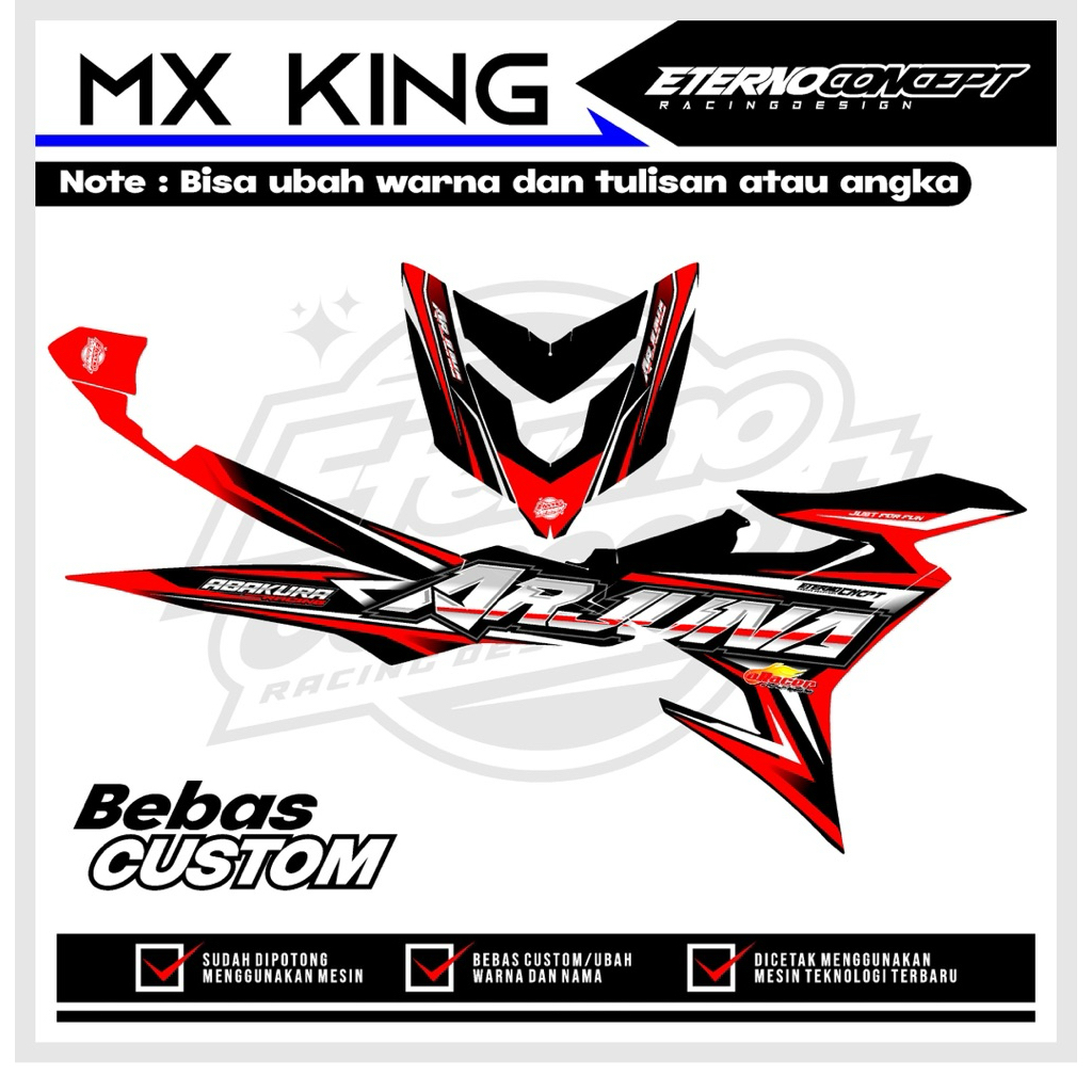 Semi Decal Mx king V1/V2