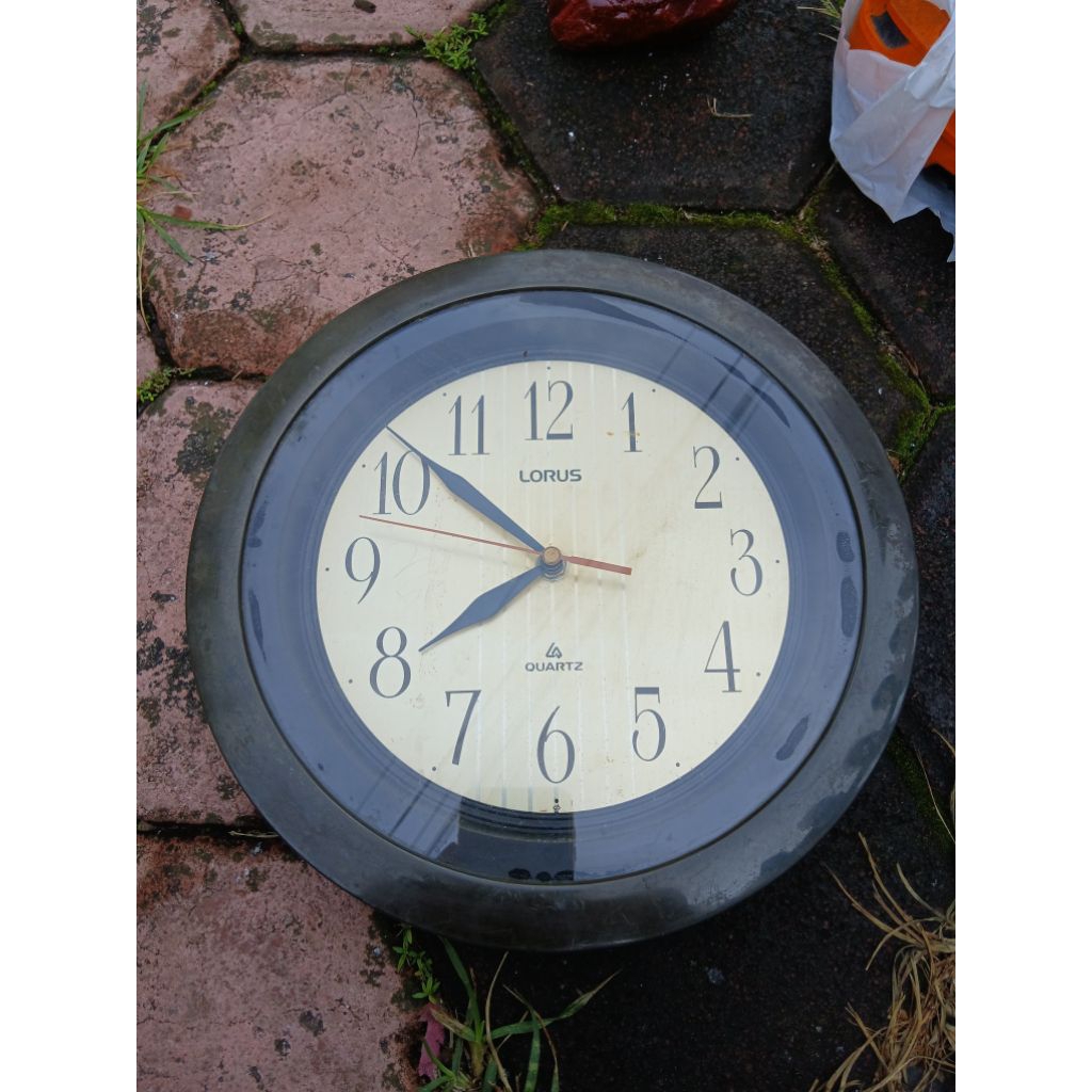 jam dinding 95rb jadul antik kuno lawas vintage display normal