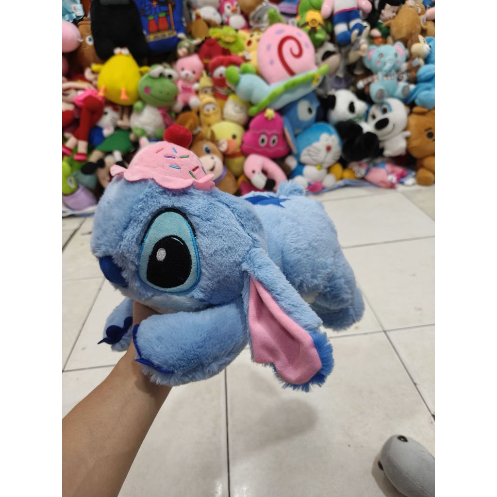Boneka lucu stitch Tidur hadiah Boneka Boneka stitch ukuran 30
