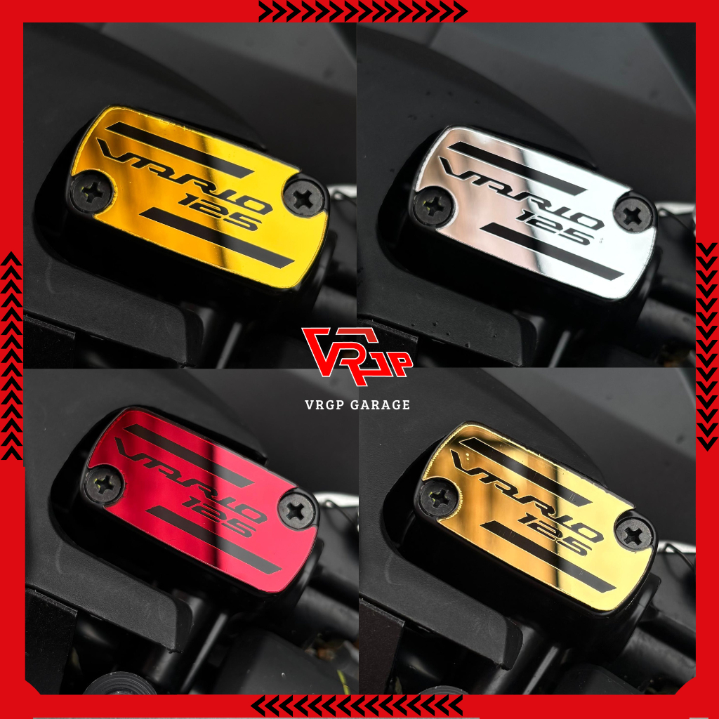 VRGP COVER TUTUP MINYAK REM VARIO 125 NEW 2026/GARNIS TUTUP MINYAK REM VARIO 125 CBS ISS STREET 2026