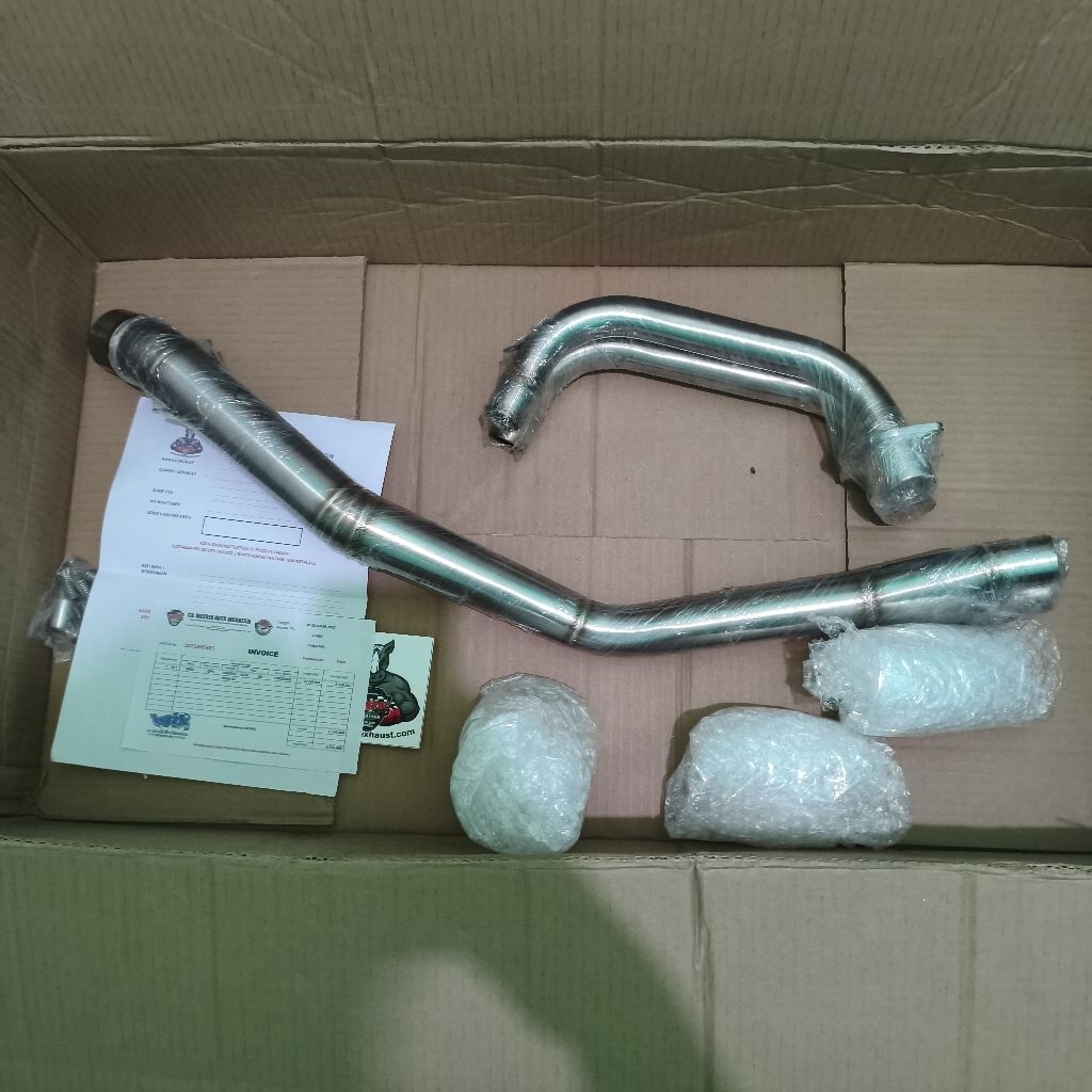Header WRX K250 inlet 50 CBR250RR (baru)
