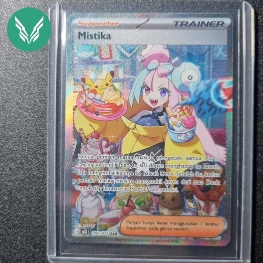 Mistika SAR Pokemon TCG Indo Letusan Tanah SV2D (baca deskripsi)