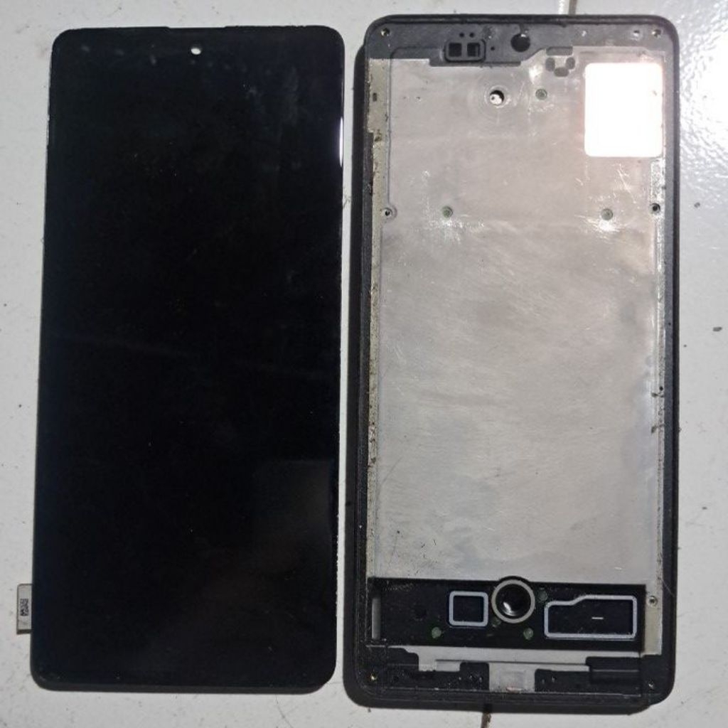 lcd samsung A71 Minus garis