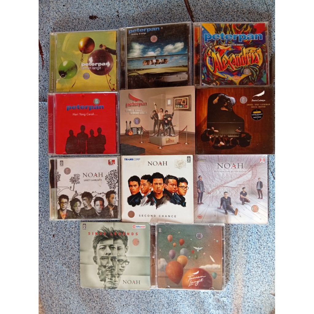 CD Full Album Peterpan & Noah