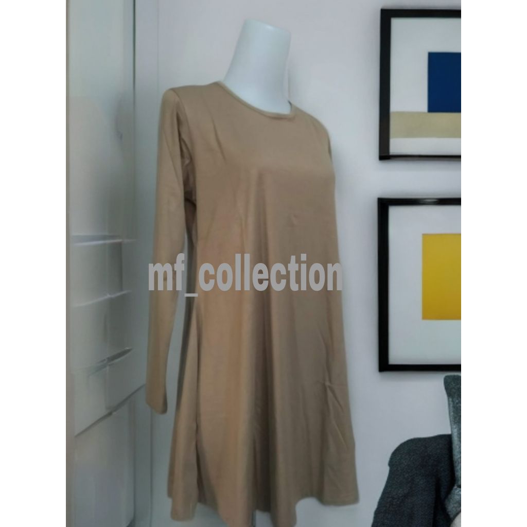 baju atasan kaos tunik mayung jumbo spandex rayon super