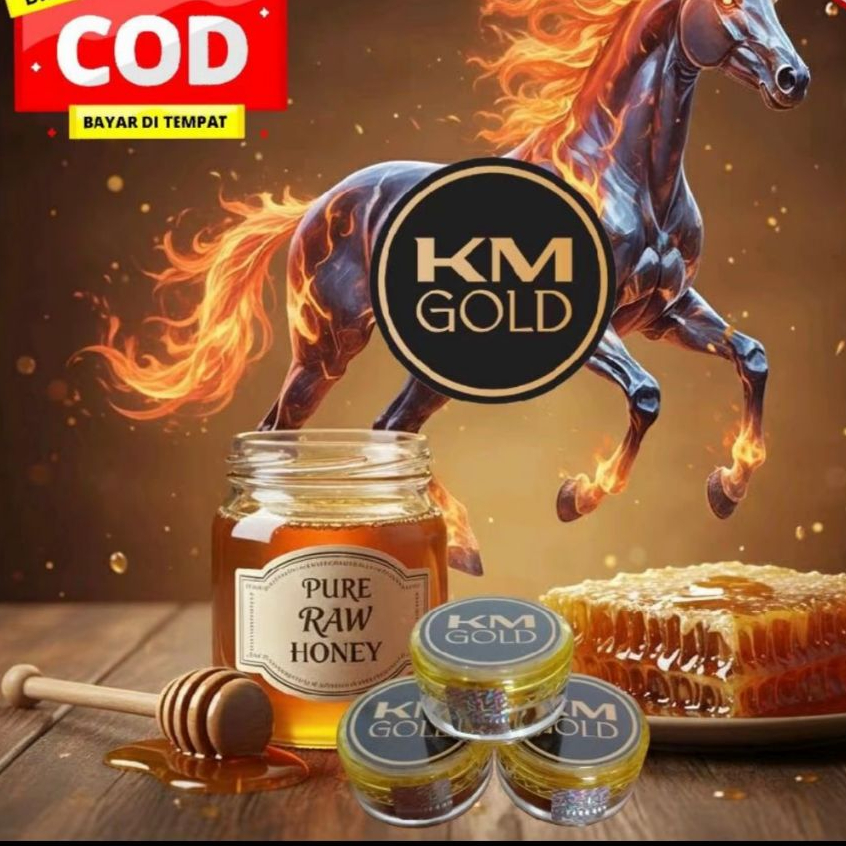 Madu Bubuk KM GOLD Original isi 2 Honey Bisa COD