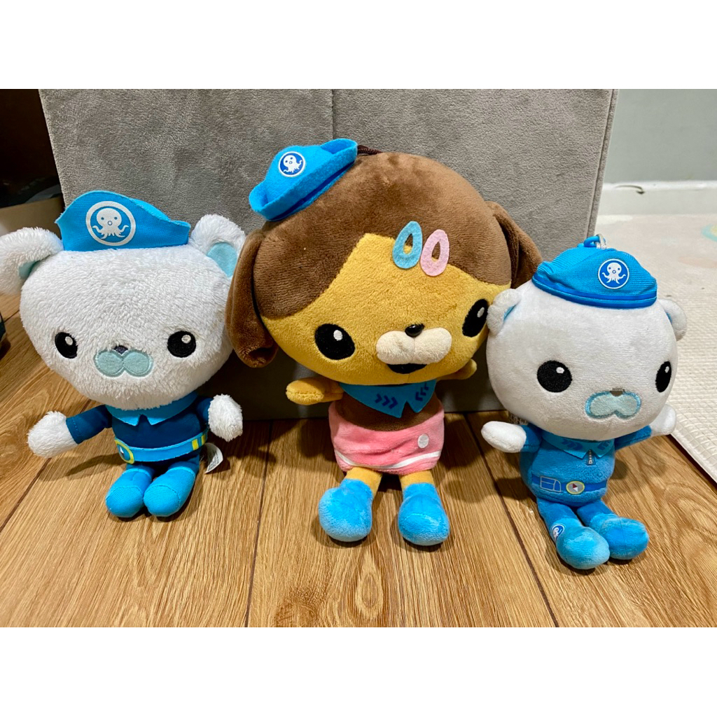 [Pre-owned] Boneka Octonauts Barnacles Dashi Original