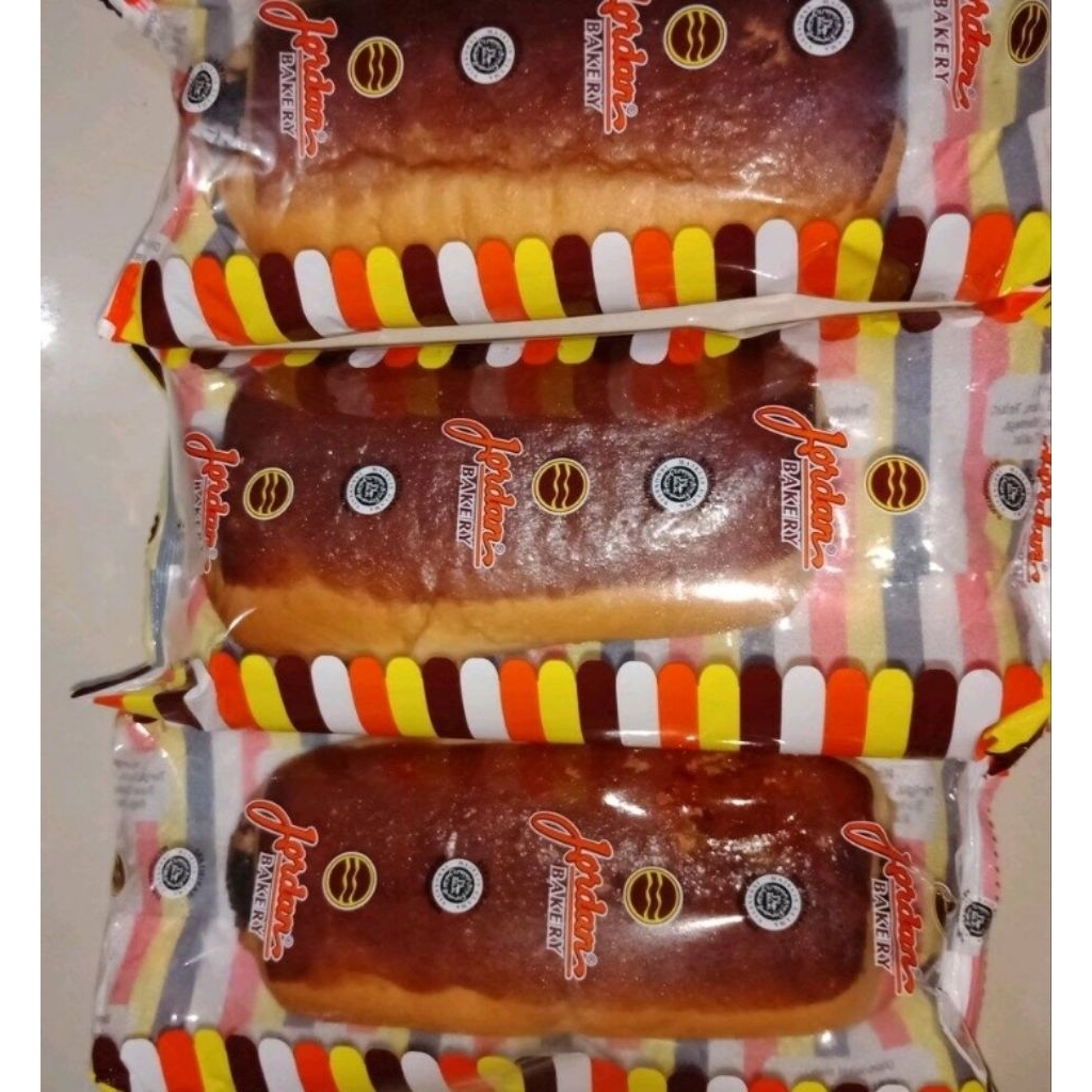Roti Coklat Panjang Jordan Bakery 1 Pak isi 10