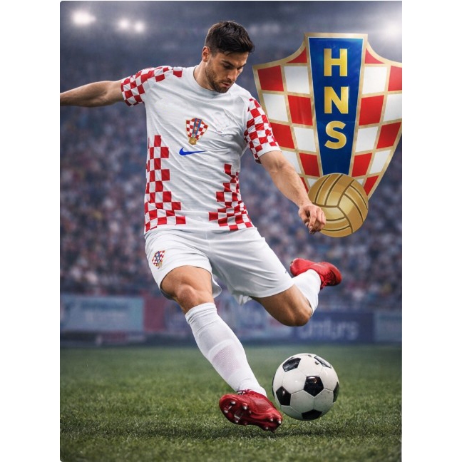 KROASIA CROATIA / Kaos baju jersey croatia kroasia piala dunia 2026