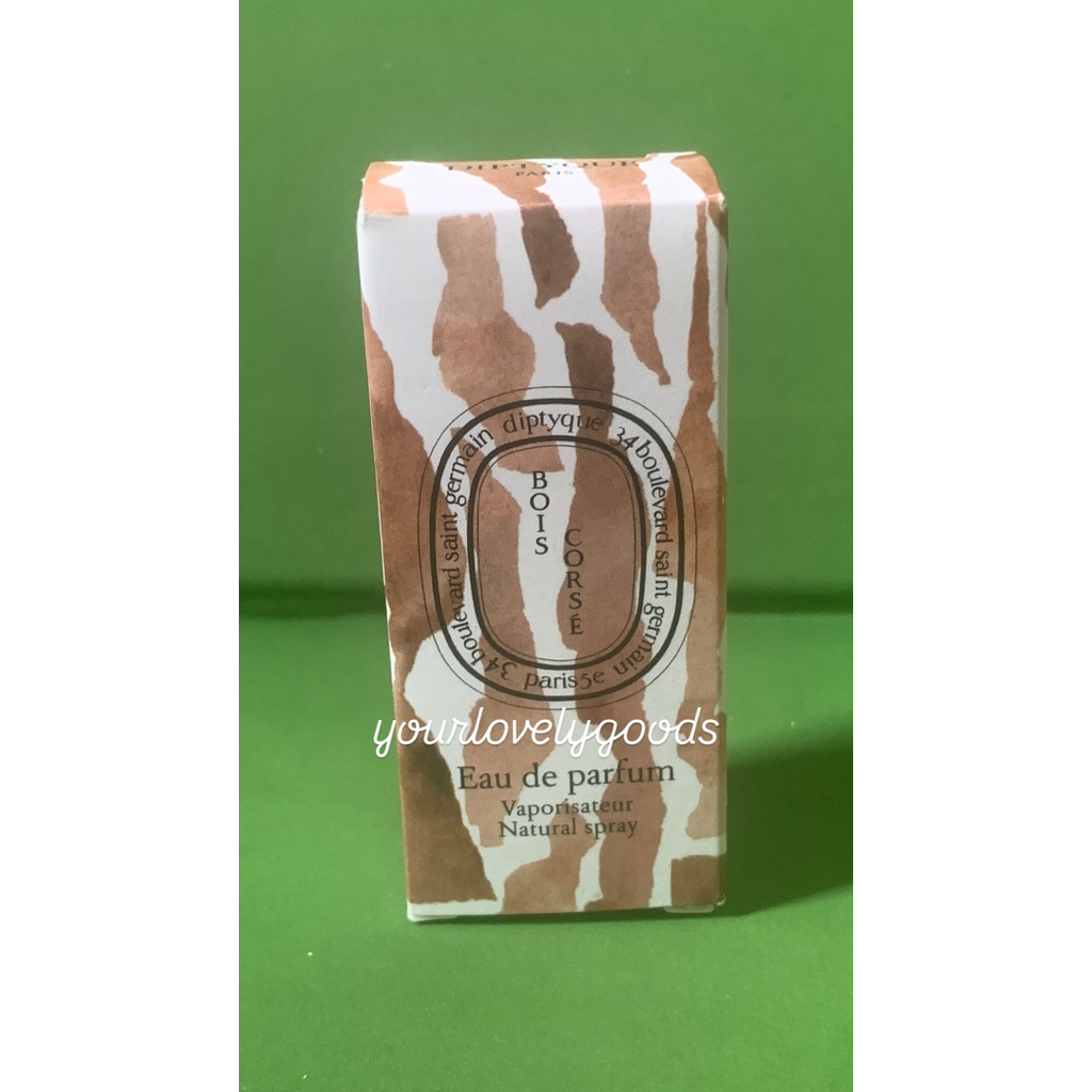 Vial Diptyque Bois Corse Les Essences