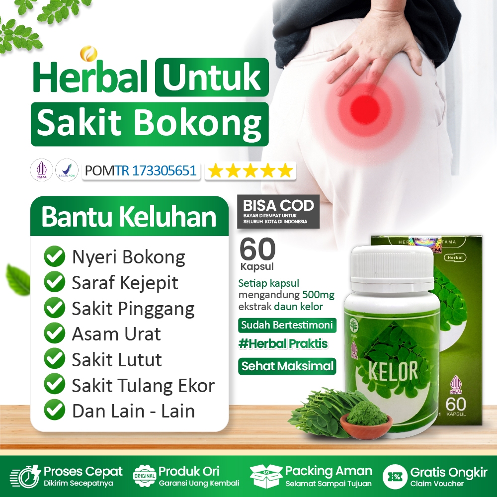Obat Sakit Bokong Sampai Kaki Paling Ampuh, Obat Saraf Kejepit di Bokong, Obat Sakit Bokong Tetepoka