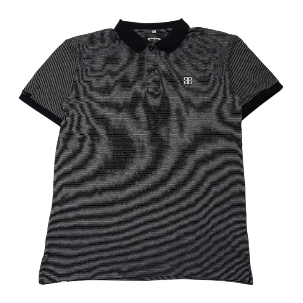 Kaos Insight Original Pria Yelly Polo Black