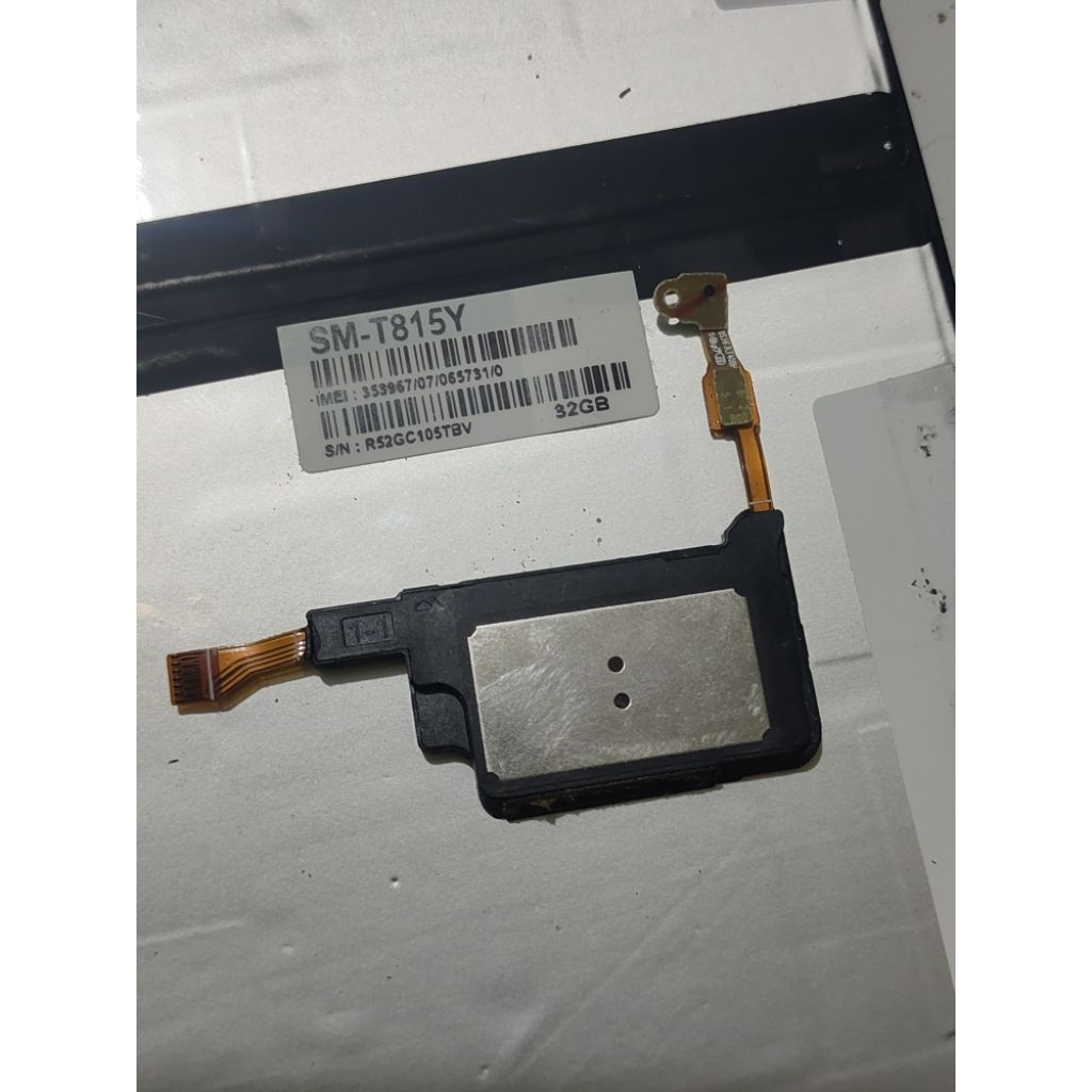 buzer loudspeaker Samsung tab S2 sm t815y ori copotan