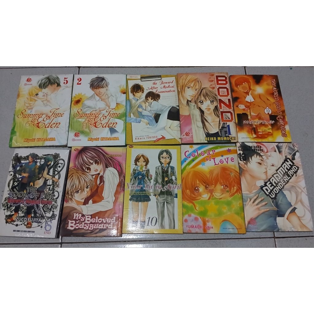 Komik Romansa preloved bebas pilih