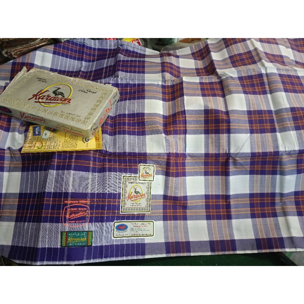 sarung jadoel katun merk karawan