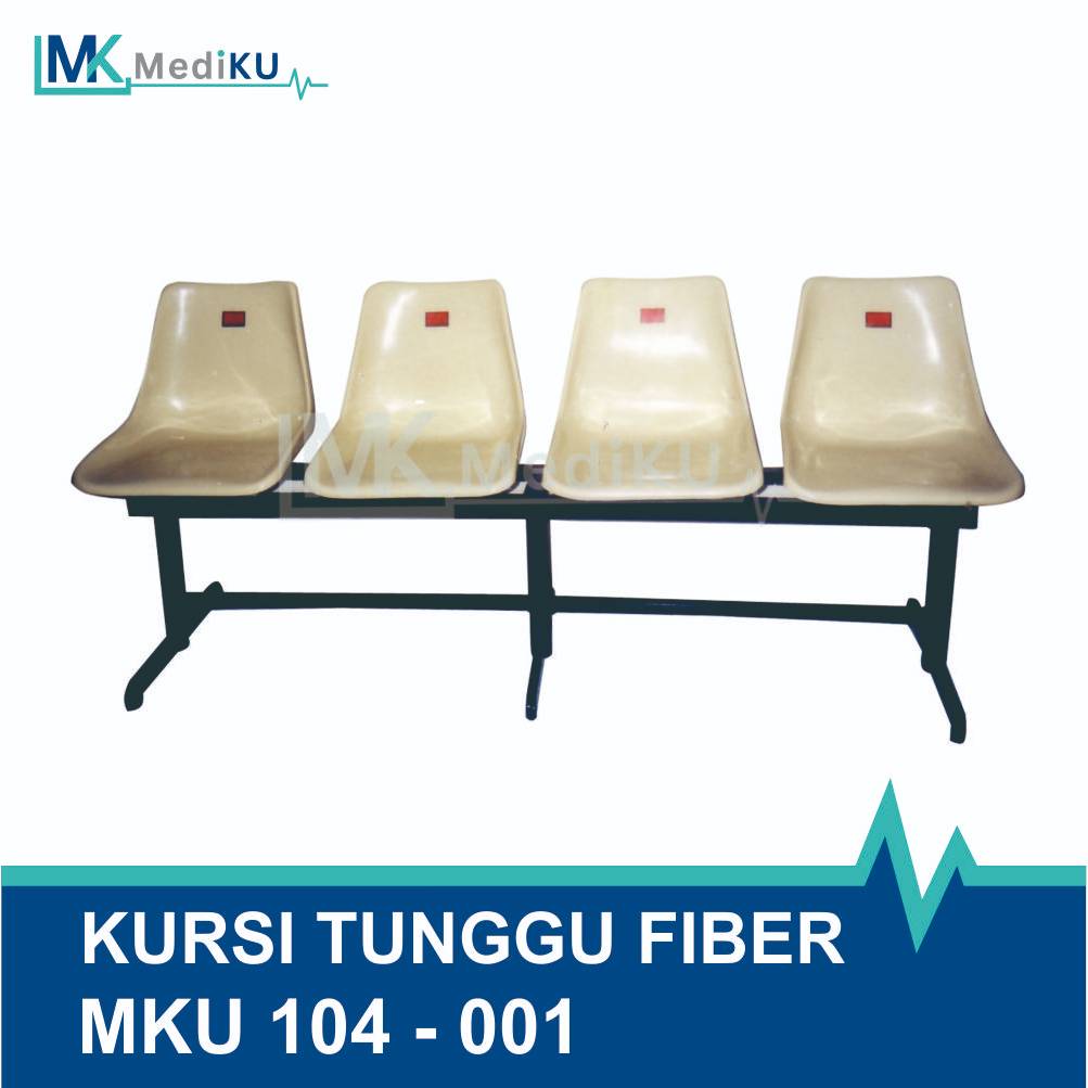 KURSI TUNGGU FIBER MKU 104 - 001