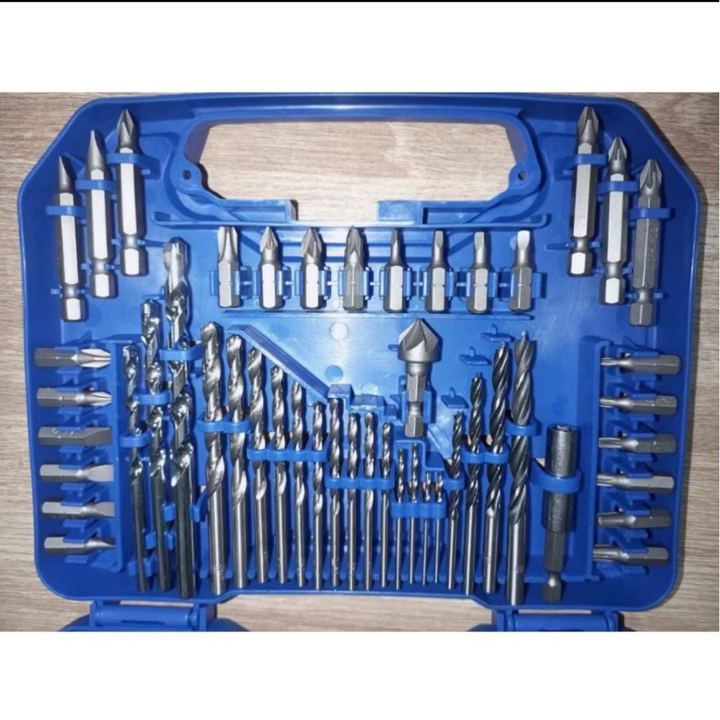 mata bor mata obeng super kuat set koper KING lengkap satu set