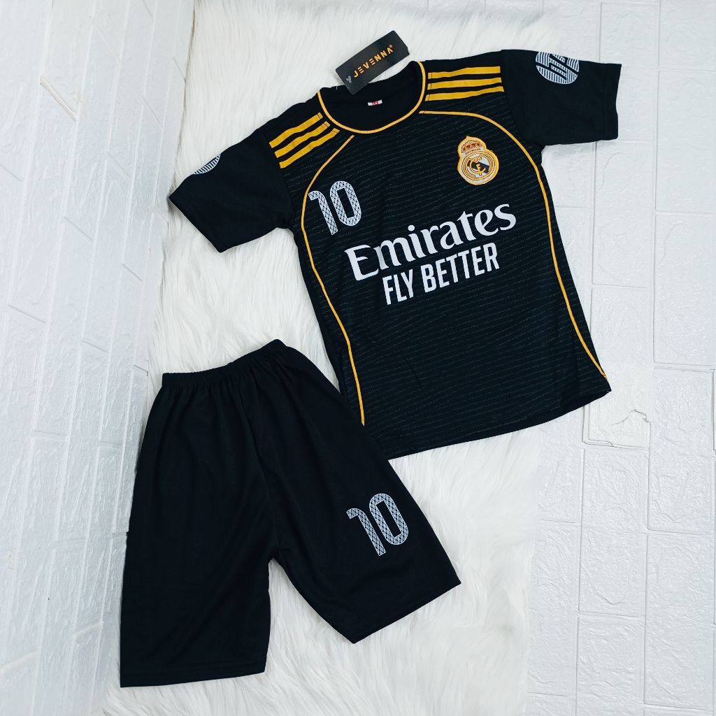 Kaos Jersey Anak Club Sepak Bola Keren Bahan Nyaman dan Adem dengan Desain Berbagai Macam Klub Sepak