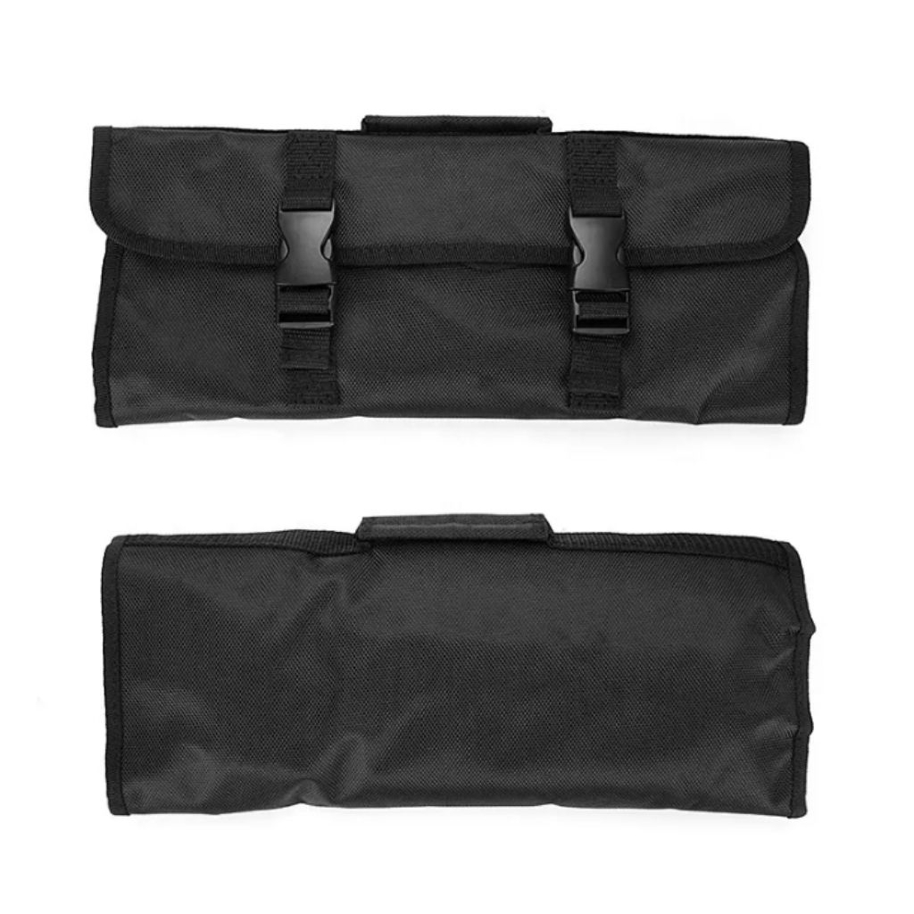 Tas Pisau Chef Profesional 8 Slot – Aman, Rapi & Mudah Dibawa/Knife Roll Bag – Tas Pisau Lipat Chef 
