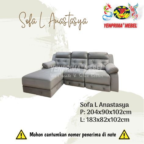 YENPRIMA MEBEL SOFA L ANASTASYA / SOFA