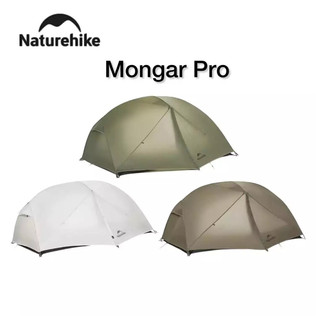 Naturehike CNK2550WS037 Tenda Mongar PRO 2P and 3P Ultralight hiking tent 20D
