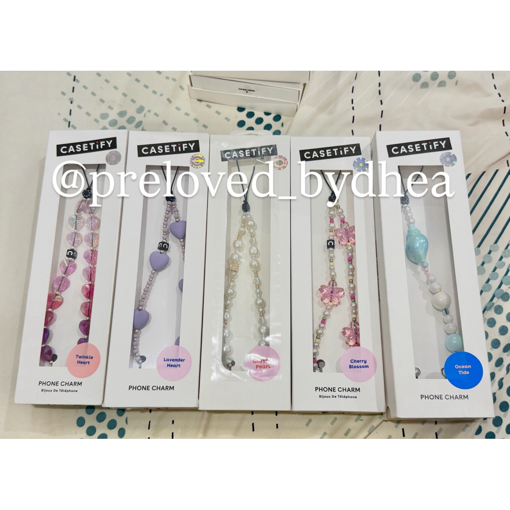 Preloved Phone Charm Casetify Original