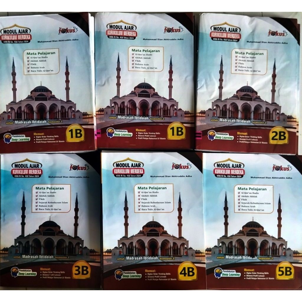 Lks fokus Modul Ajar Agama untuk Mi Kelas 1,2,3,4,5 Semester 2