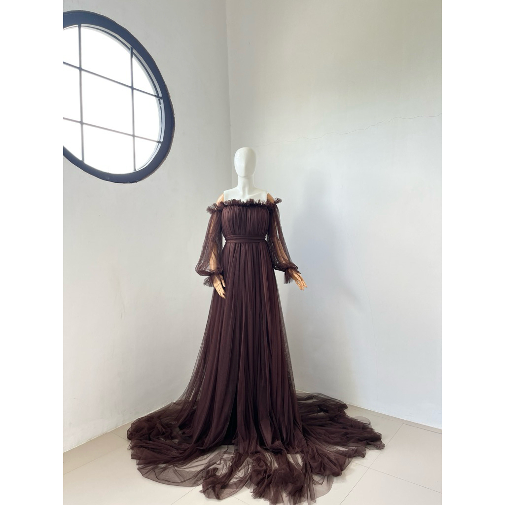 UNTUK DISEWAKAN MATERNITY GOWN PREWEDDDING GOWN