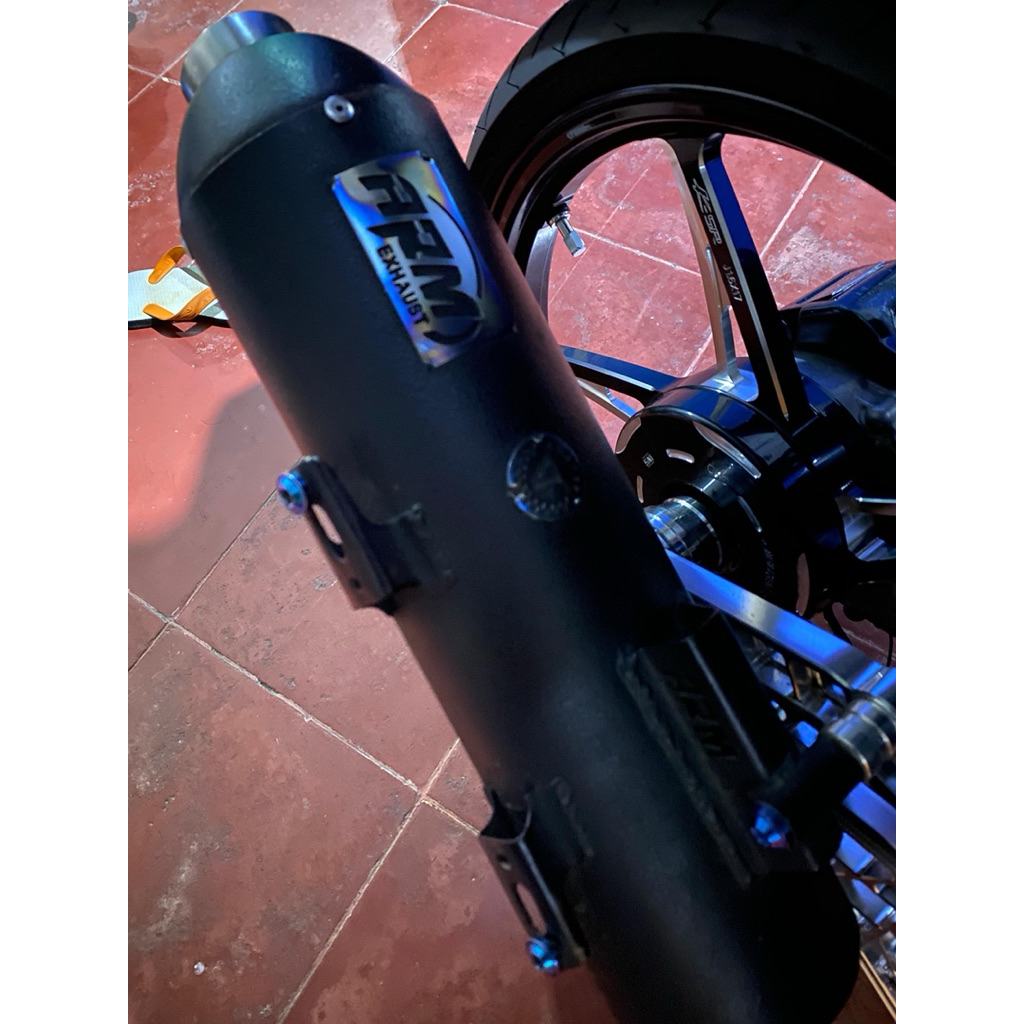 knalpot luster v1 original