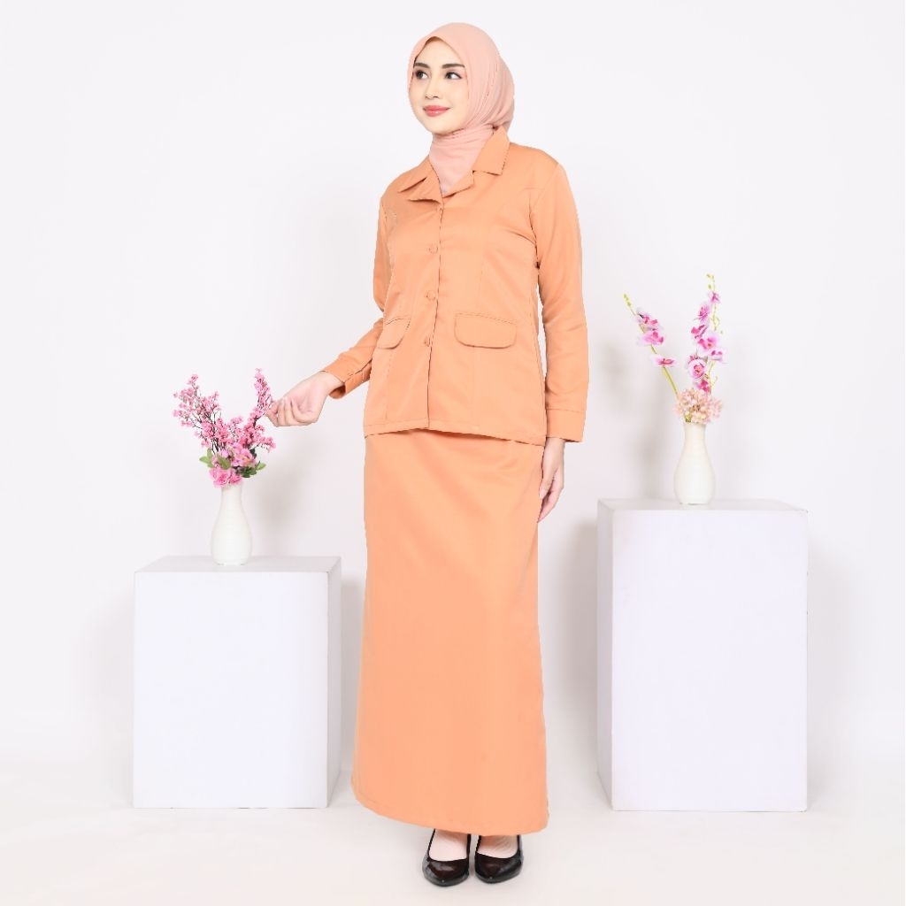 Setelan Seragam Persatuan Dharma Wanita Blazer Set Rok