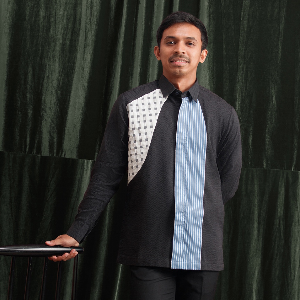 Tatru - Bonolo Kemeja Tenun Lengan Panjang