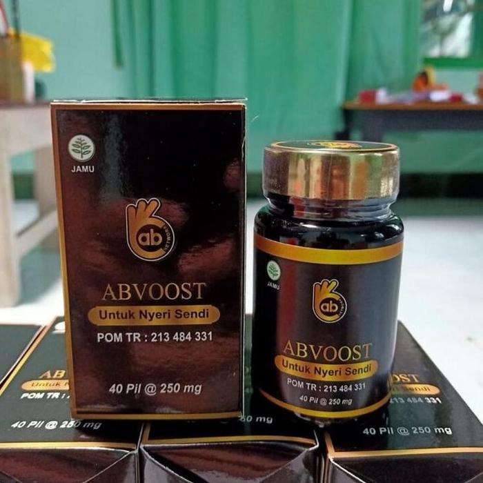 Abvoost Pil Hitam Ajib Obat Nyeri sendi TERBAIK 100% ORIGINAL