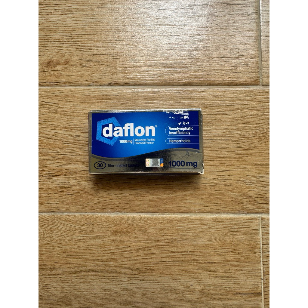 Daflon 1000mg isi 30cap Original Malaysia