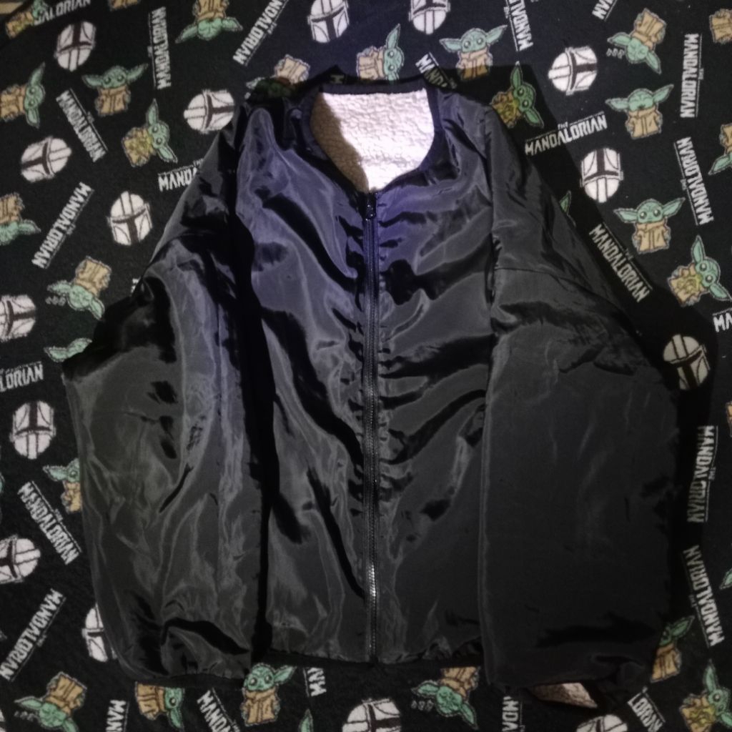 Jaket Sherpa Reversible