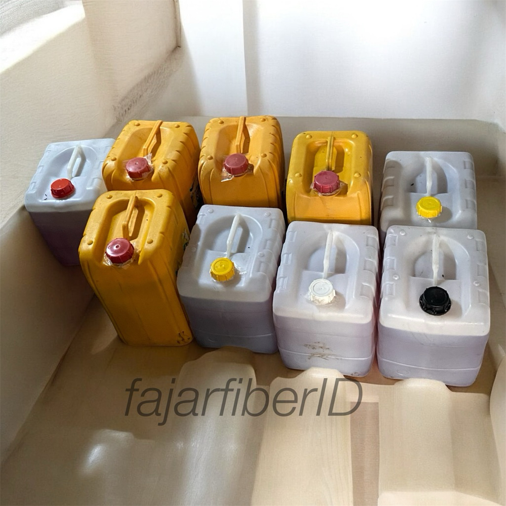 Resin Merah 20Kg(400gr Katalis) Resin Fiberglass - Resin Kapal & Perahu