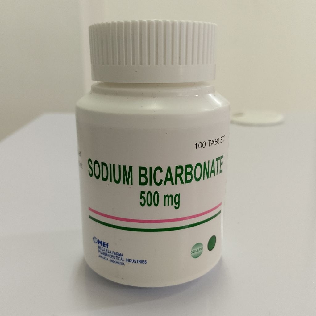 SODIUM BICARBONATE 500mg MEF 100tablet