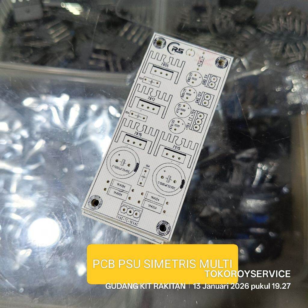 PCB power supply  simetris PSU audio