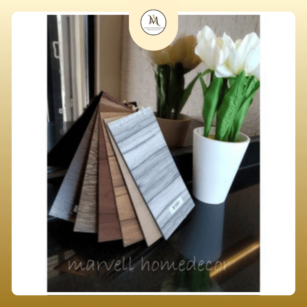 Lantai Vinyl Flooring Vinyl Motif Kayu B-C tebal 3 mm High Original Quality Murah Surabaya