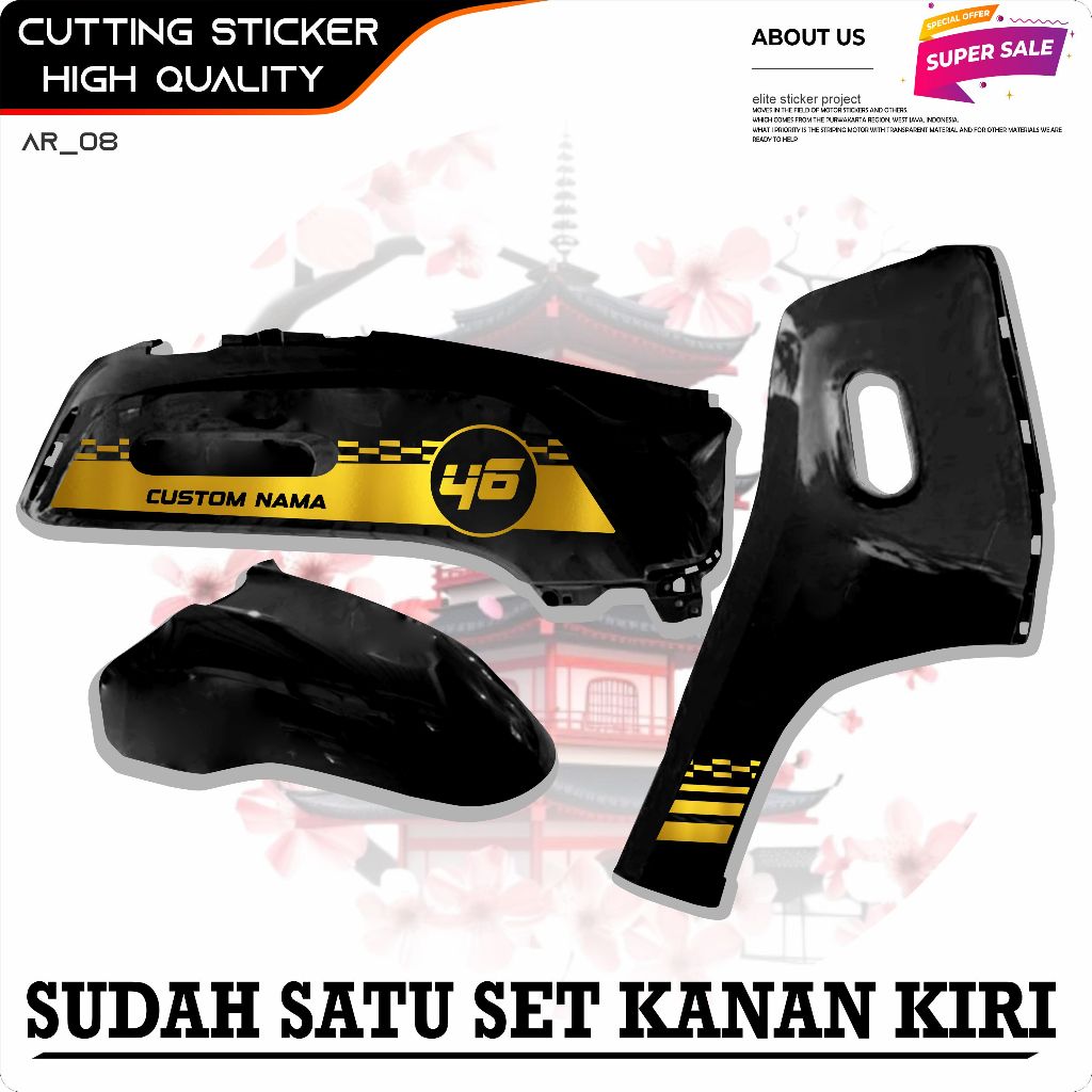 STRIPING FAZZIO/SC.054/STIKER FAZZIO/STRIPING FAZZIO /STIKER FAZZIO/STRIPING LIS FAZZIO