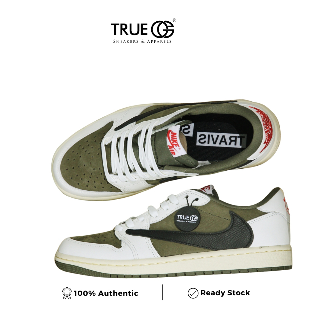 Air Jordan 1 Low OG Travis Scott Medium Olive