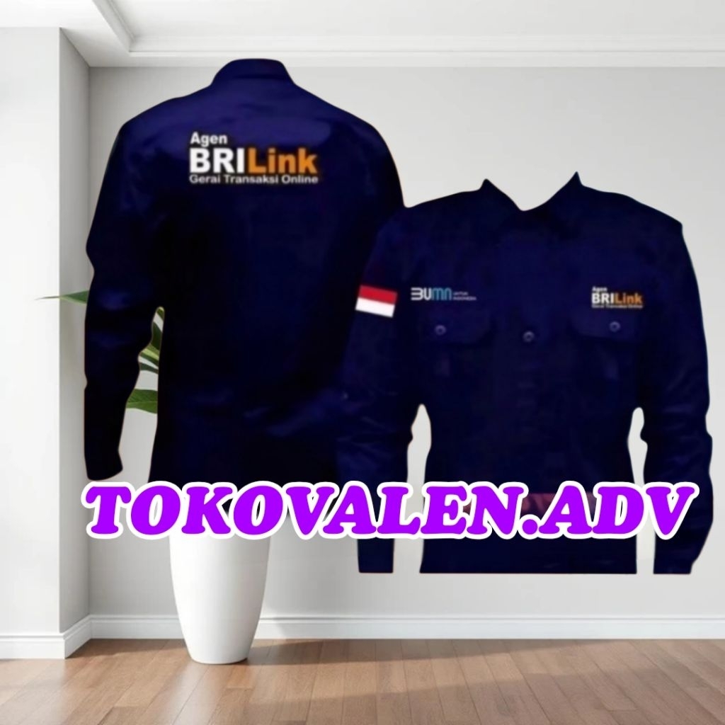Kemeja Agen Brilink Baju Agen Brilink Seragam Agen Brilink