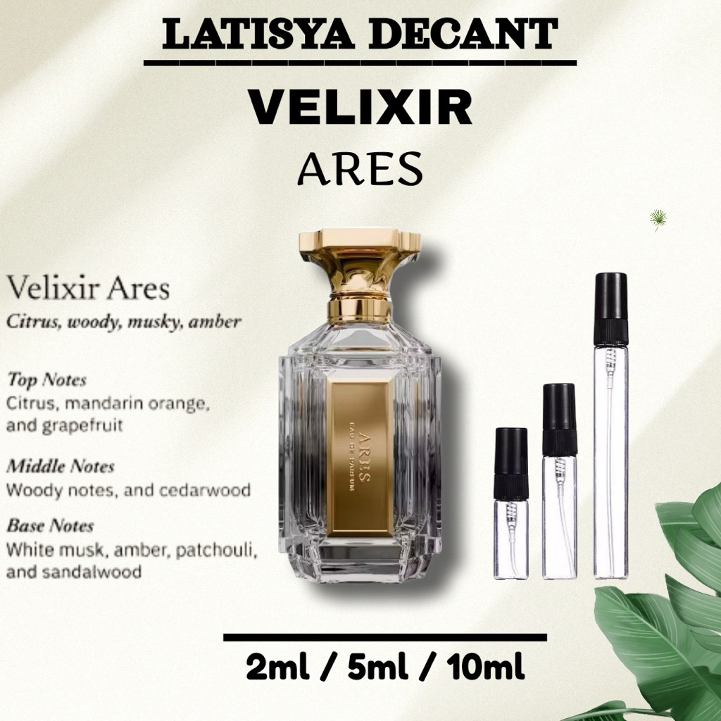 Decant Parfum Velixir Ares