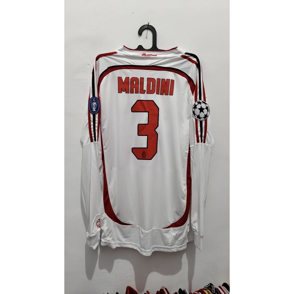 jersey retro Milan Maldini size XL