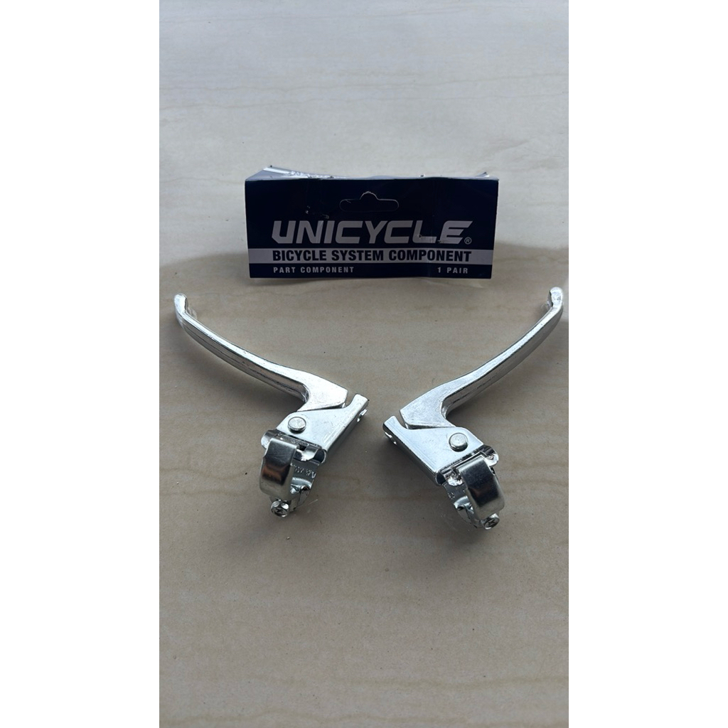 SEPASANG handle handel gagang rem besi unicycle sepeda mini minion lipat federal jengki