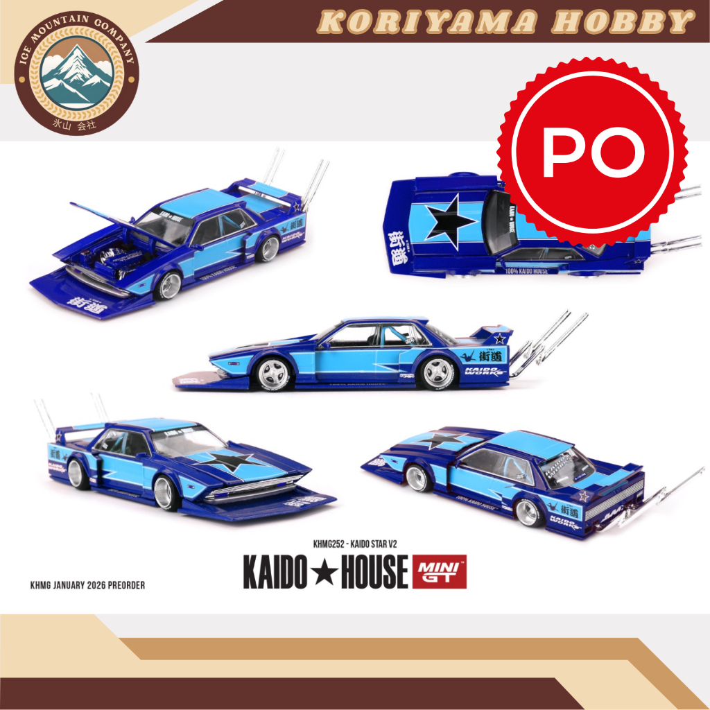 Mini GT Kaido House 252 KAIDO STAR V2 MiniGT