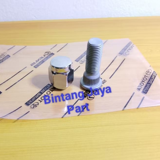 Baut Roda Original+Mur,Avanza Xenia Calya Sigra Grandmax-bintangjaya